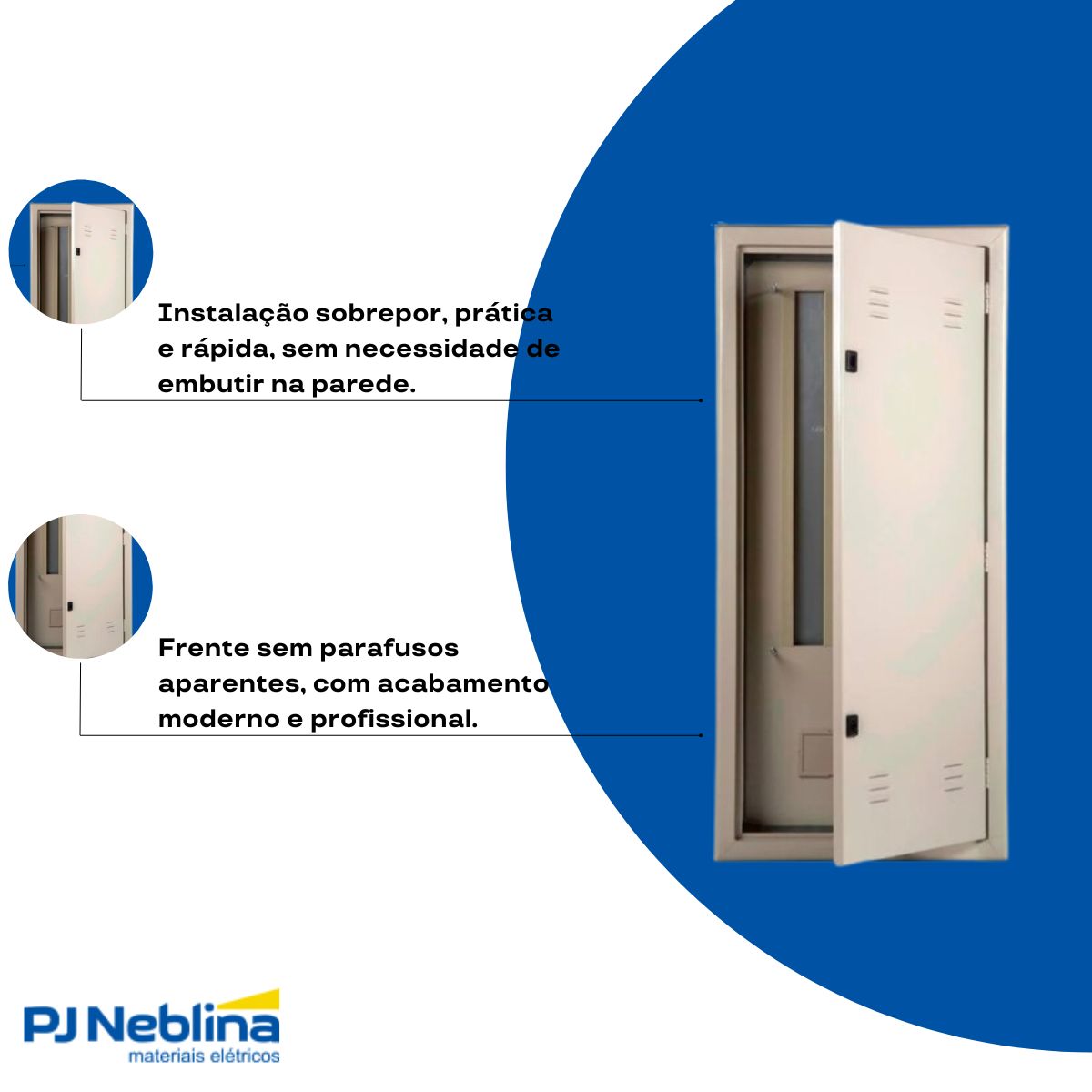 Quadro Distribuição Universal Sobrepor Metálico Bg 225A 70 Disjuntor Din/50 Bolt-On 1082X481X120Mm - Cemar