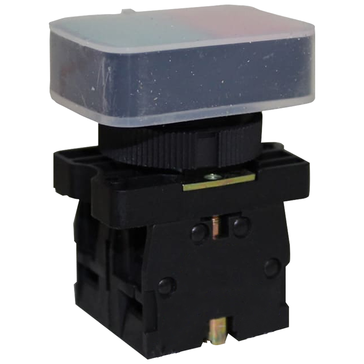 Botão Duplo Plástico Sem Iluminação Verde/Vermelho 1Na+1Nf 22Mm Comando - Metaltex