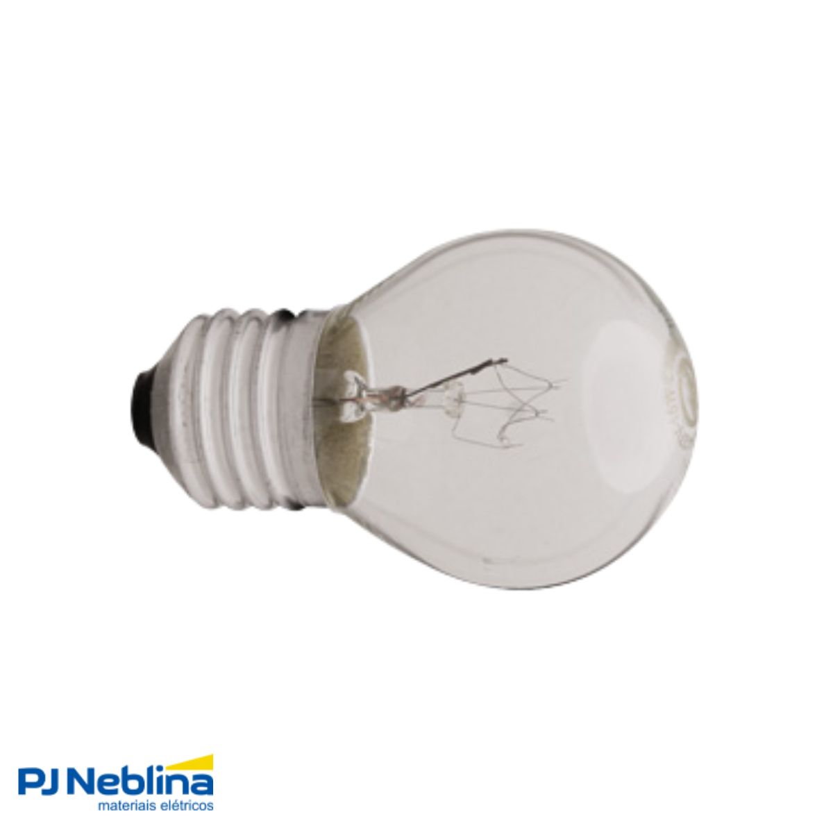 Lâmpada Incandescente Bolinha G45 Clara 25W 127V E27 Luz Amarela - Empalux