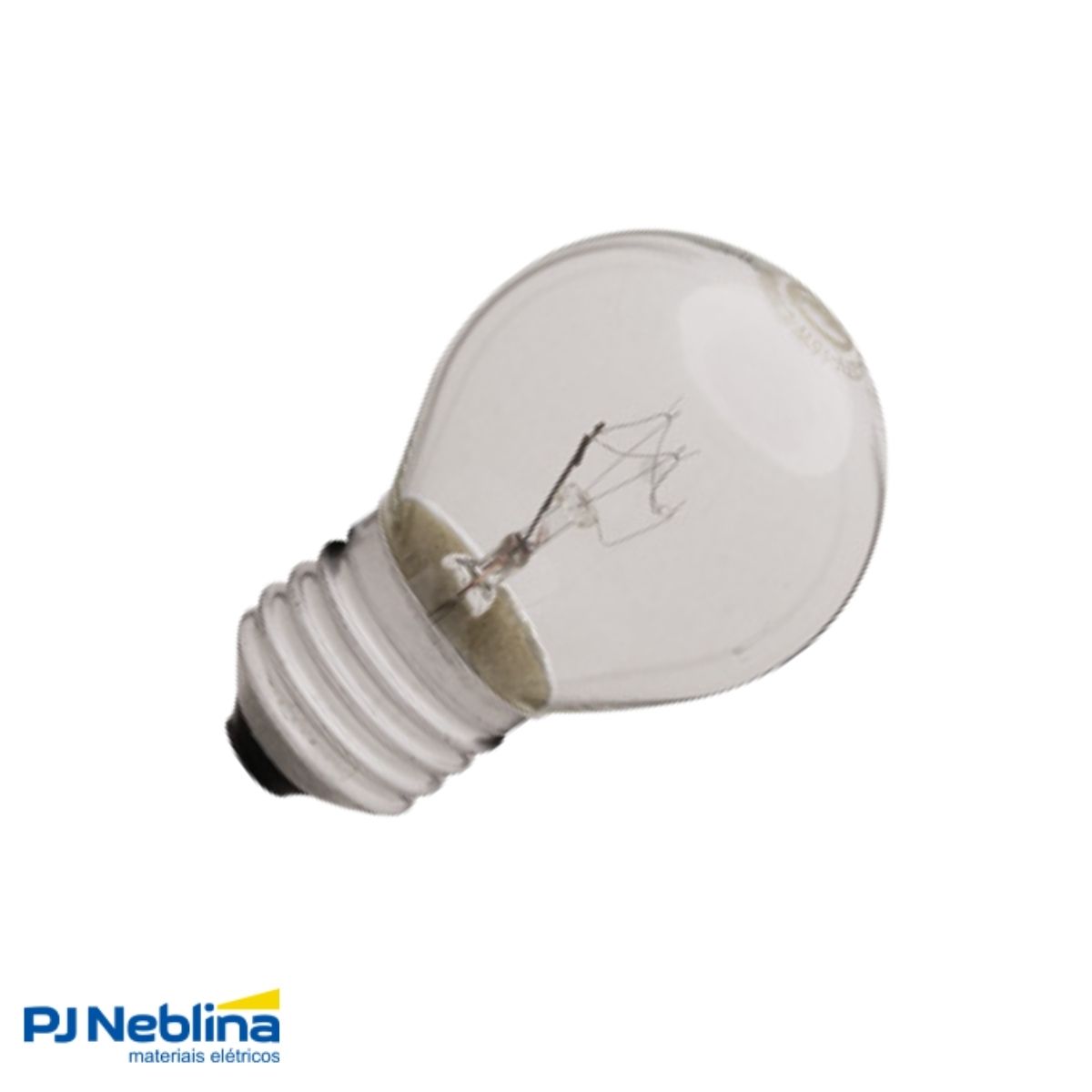Lâmpada Incandescente Bolinha G45 Clara 25W 127V E27 Luz Amarela - Empalux