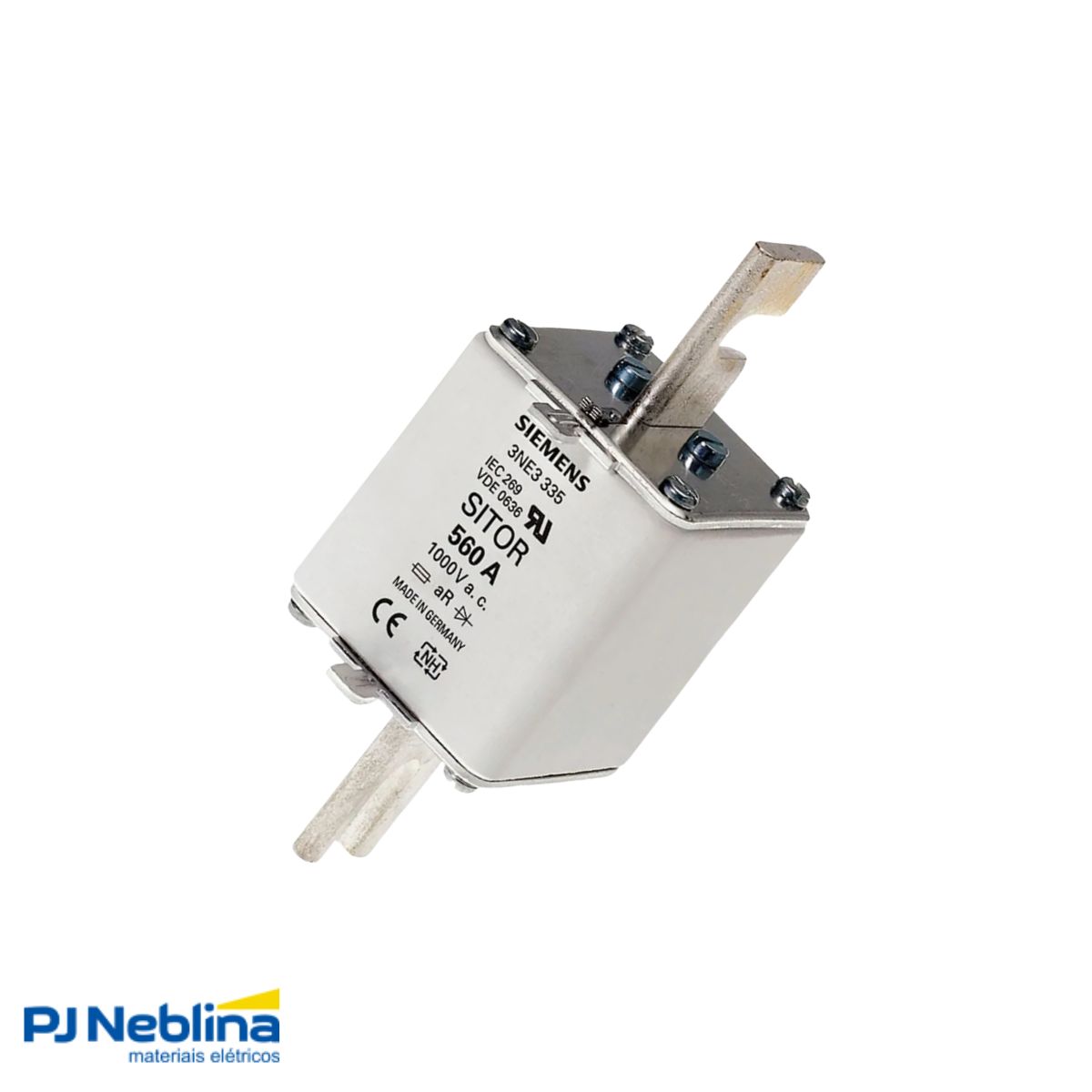 Fusível Nh Sitor Ultra Rápido Ar 900A 690V 100Ka T-2 Indicador Frontal - Siemens