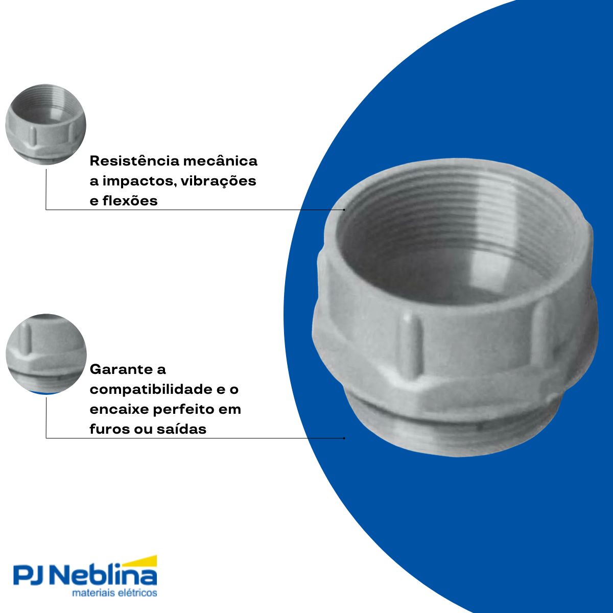 Adaptador Pg21 3/4 P/ Npt - Steck