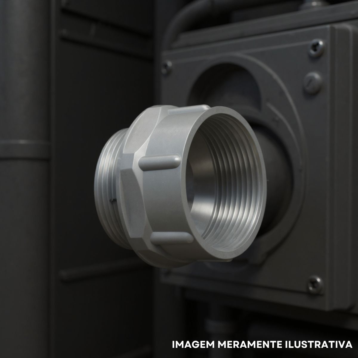 Adaptador Pg21 3/4 P/ Npt - Steck