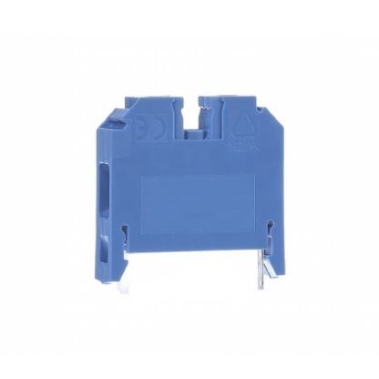 Conector Borne Passagem 2 Conexões 6,00mm 800V Azul 8WA10111BH23 - Siemens