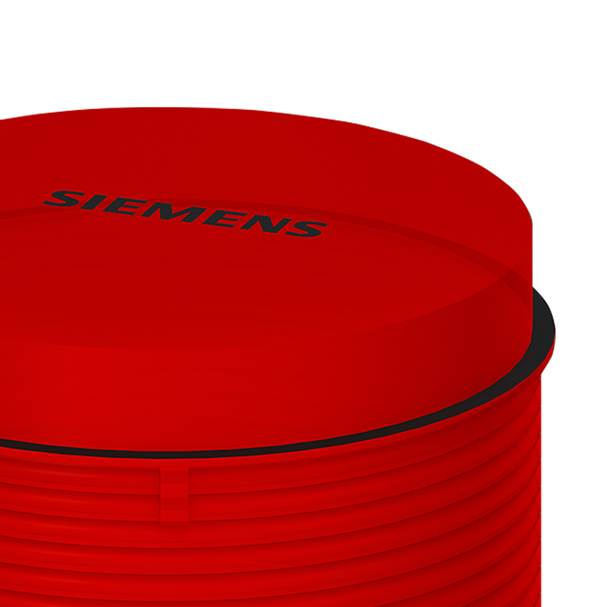 Sinalizador Coluna Giratória 24V Vermelho Com Led 8WD44205DB - Siemens