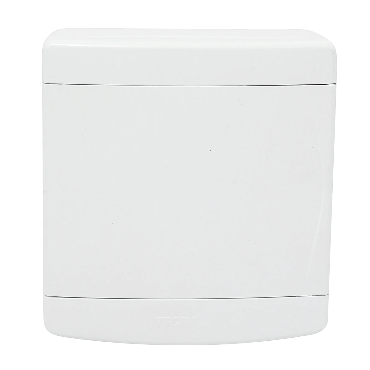 Quadro Distribuição Sobrepor 3/4 Disjuntores Porta Branco Sem Barramento - Tigre