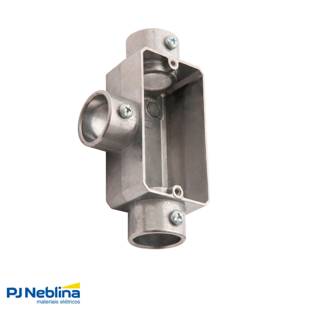 Condulete Alumínio Fixo Tipo T 3/4 S/Rosca S/Pintura S/Tampa S/Vedação - Tramontina