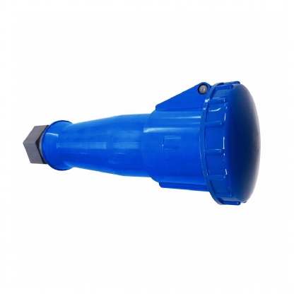 Tomada Industrial Fêmea Acoplamento 3P+T 200/250V 63A 9H Azul Albany A4559 - Steck