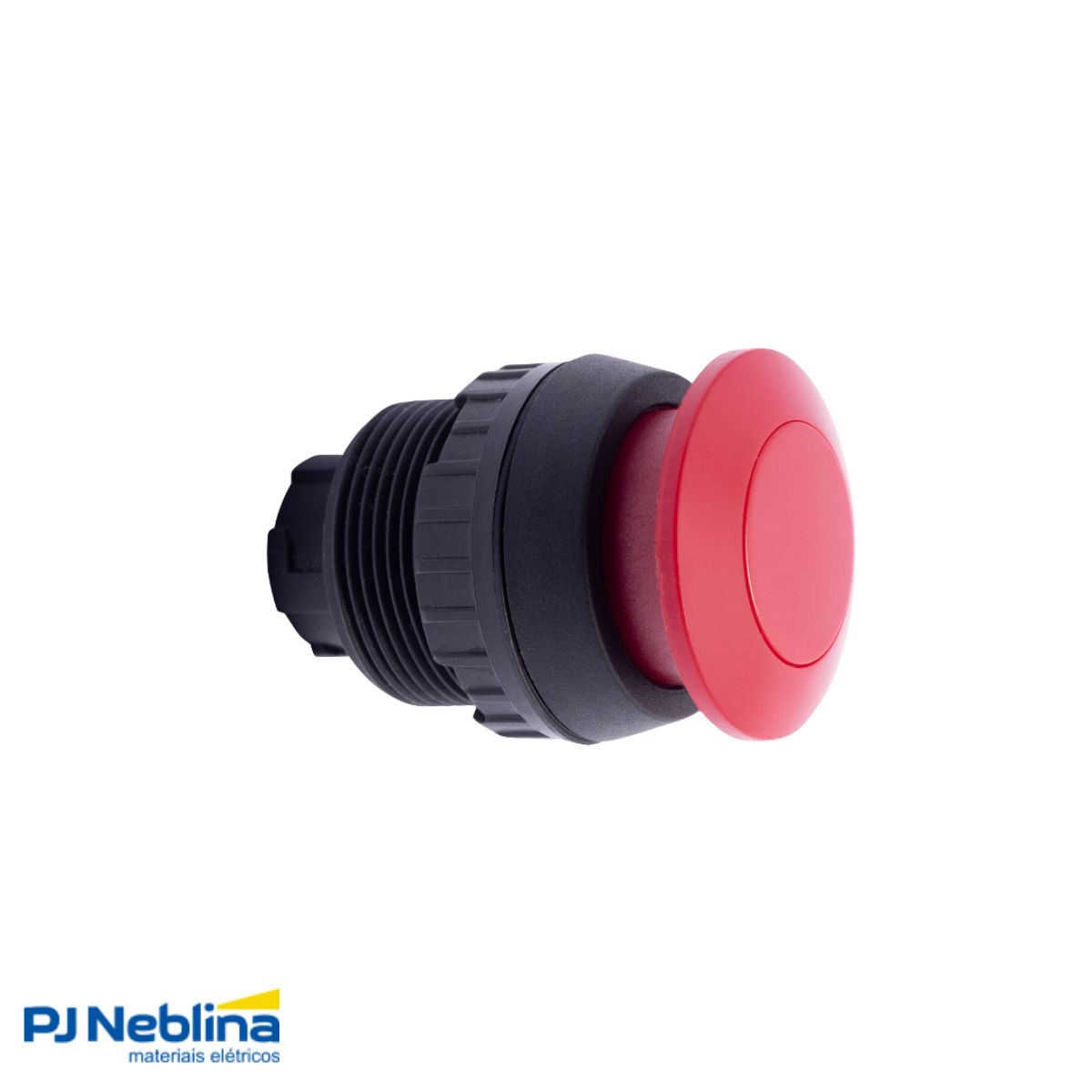 Botão Emergência Cogumelo 36 mm Pulsador 30 mm Plástico Vermelho - Ace Schmersal