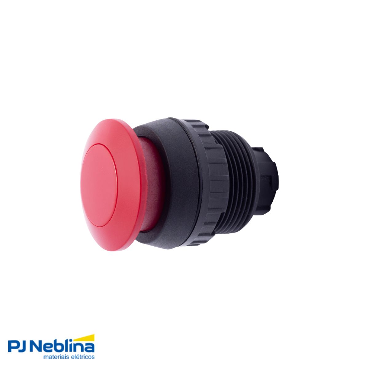 Botão Emergência Cogumelo 36 mm Pulsador 30 mm Plástico Vermelho - Ace Schmersal