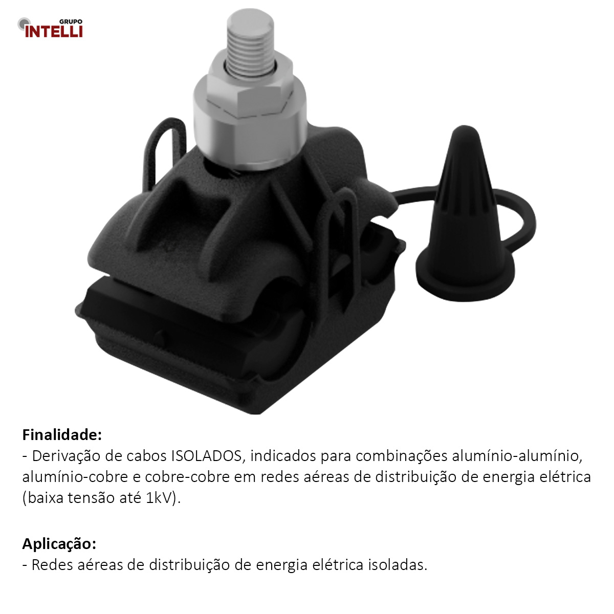 Conector Derivação Polímero Perfurante Principal 25-150Mm 968 Intelli