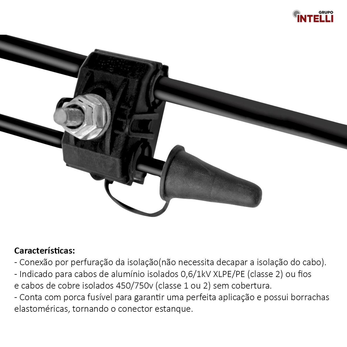 Conector Derivação Polímero Perfurante Principal 25-150Mm 968 Intelli