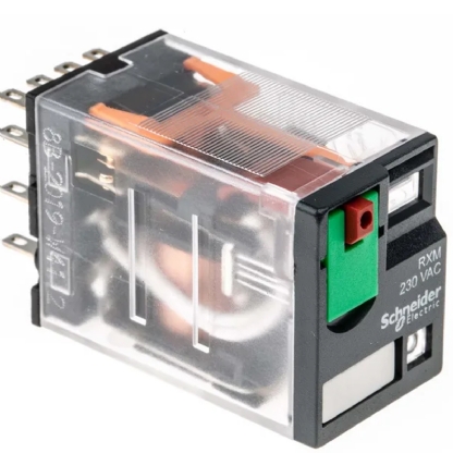 Relé Miniatura Plug In 230Vca Com Led 6A 4Nanf RXM4AB2P7 - Schneider Electric