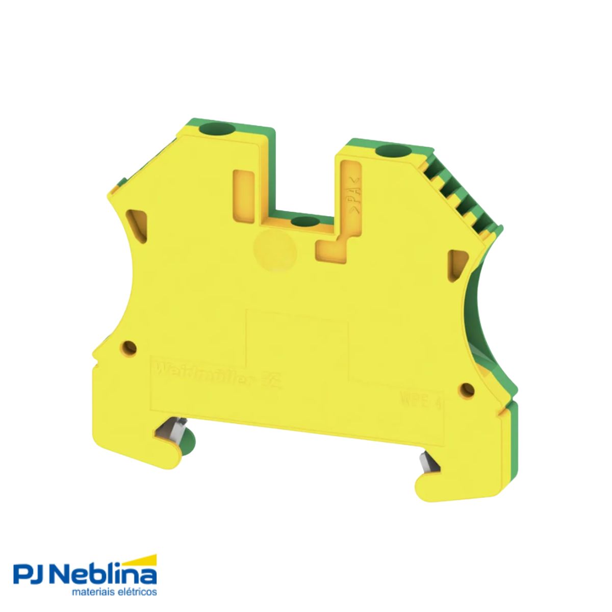 Conector Borne Passagem Terra 2 Conexões 4,00Mm 800V Vd/Am - Conexel