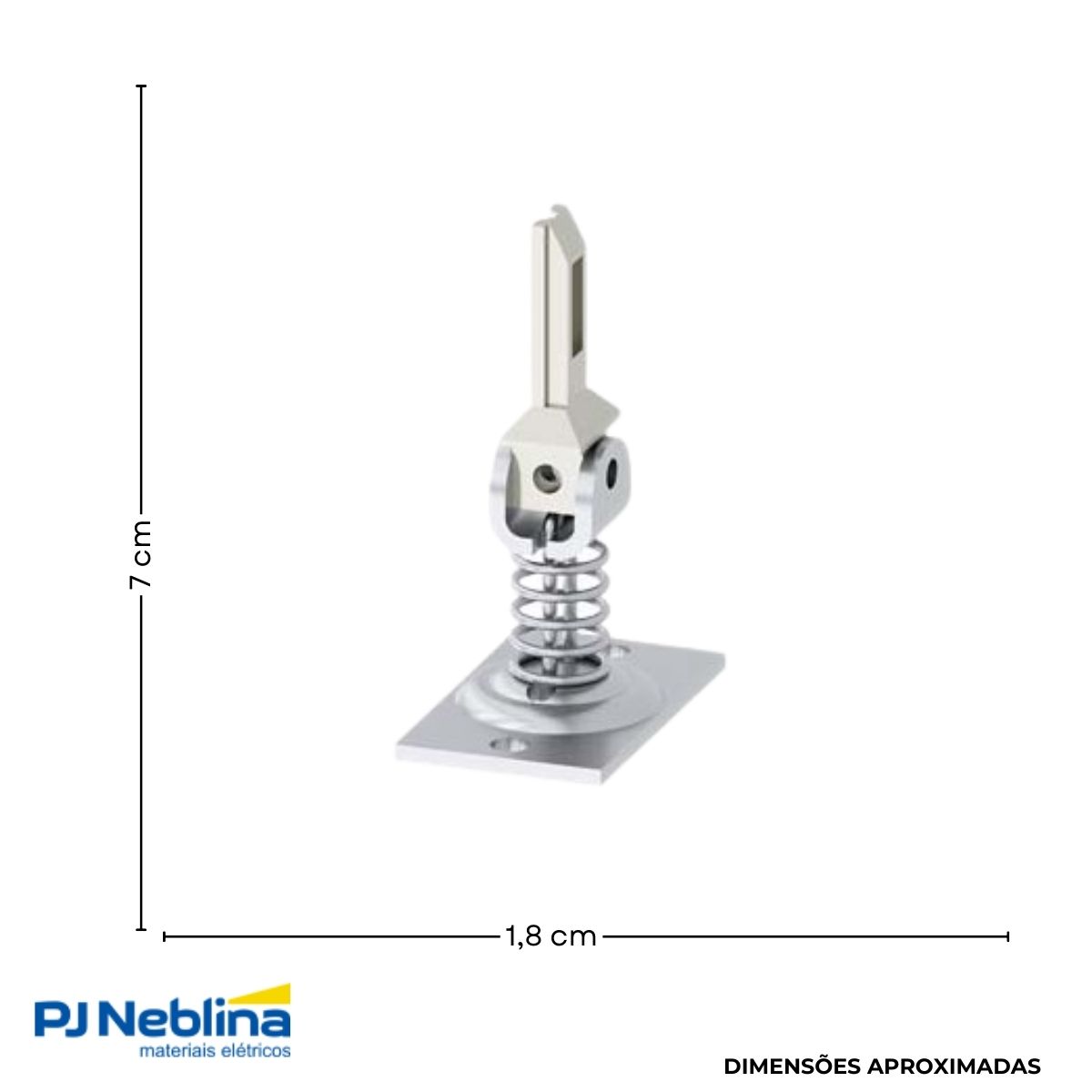 Atuador Chave Intertravamento Lingueta C/Mola Metálico - Siemens
