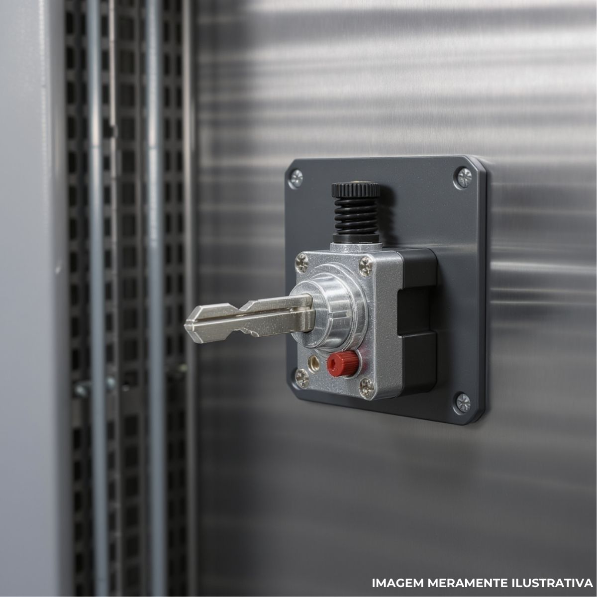 Atuador Chave Intertravamento Lingueta C/Mola Metálico - Siemens