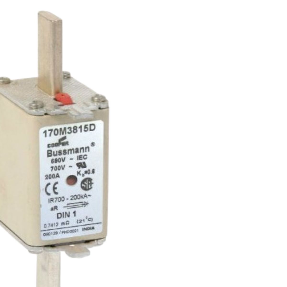 Fusivel Nh Ultra Rapido Ar 63a 690v 200ka T-000