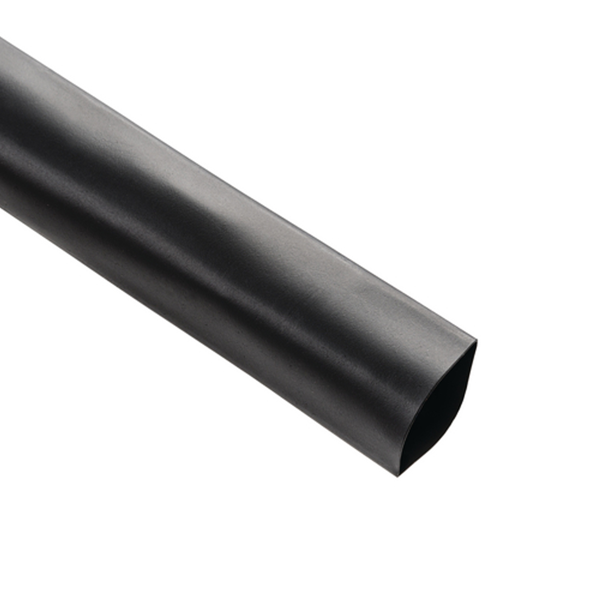 Tubo Termocontrátil Parede Fina 38,1Mm Sem Adesivo Preto Tcn20 30 Metros - Hellermann