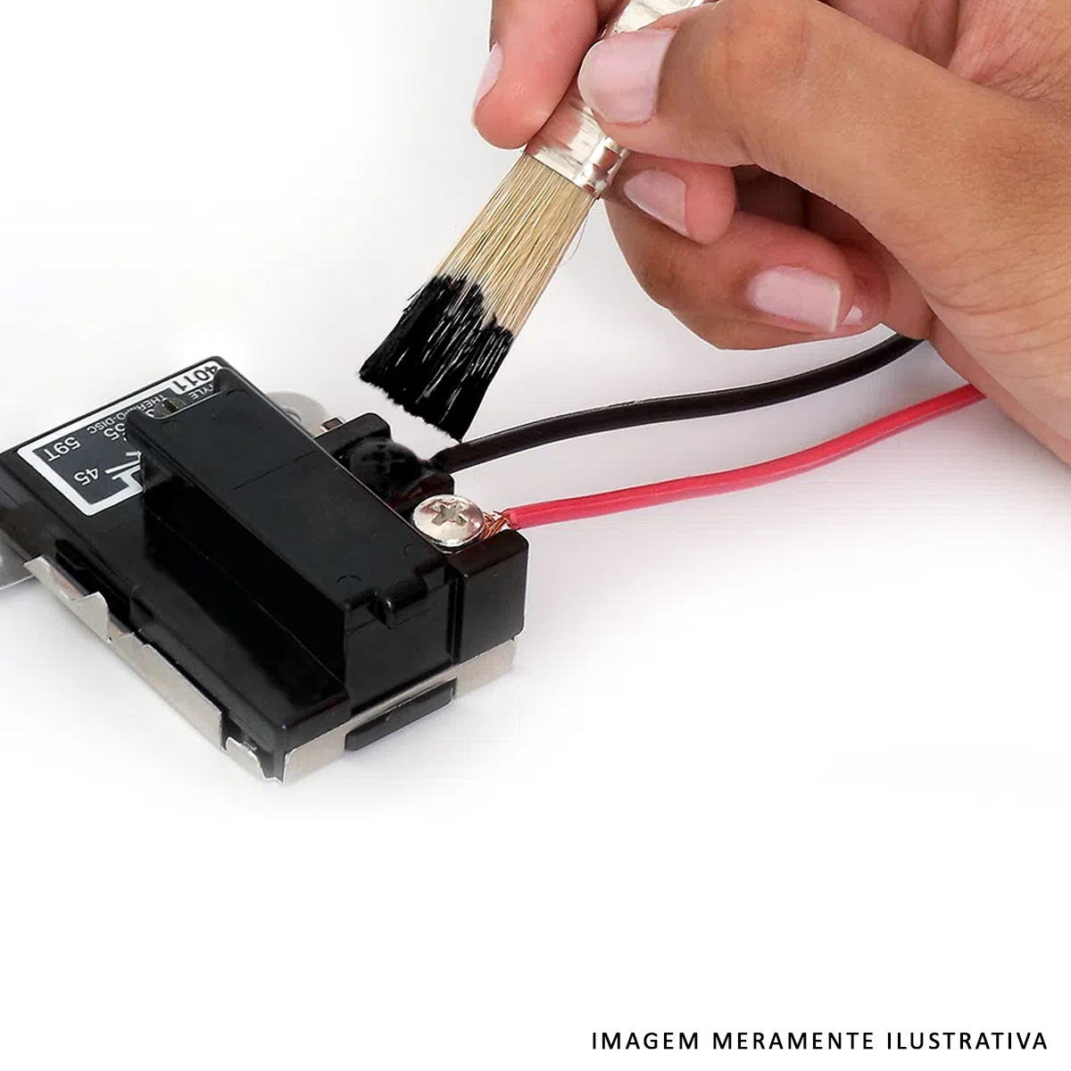 Fita Isolante Líquida Preto 6,5Kv 1Mm 200Ml Bd1 - Quimatic