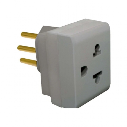 Adaptador Padrão Brasileiro 250V 10A Nbr14136 Cinza - Pial