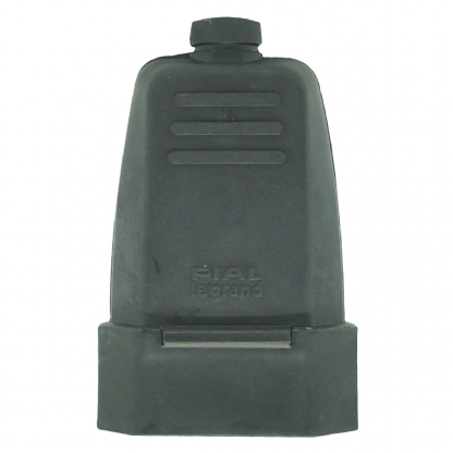 Plug Fêmea 10A 250V Cinza Axial Com Prensa Cabo - Pial