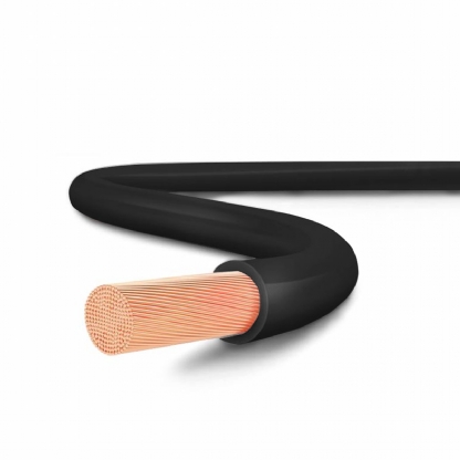 Cabo Flexível 750V Atox 6,00mm Preto 100 Metros - Cobrecom