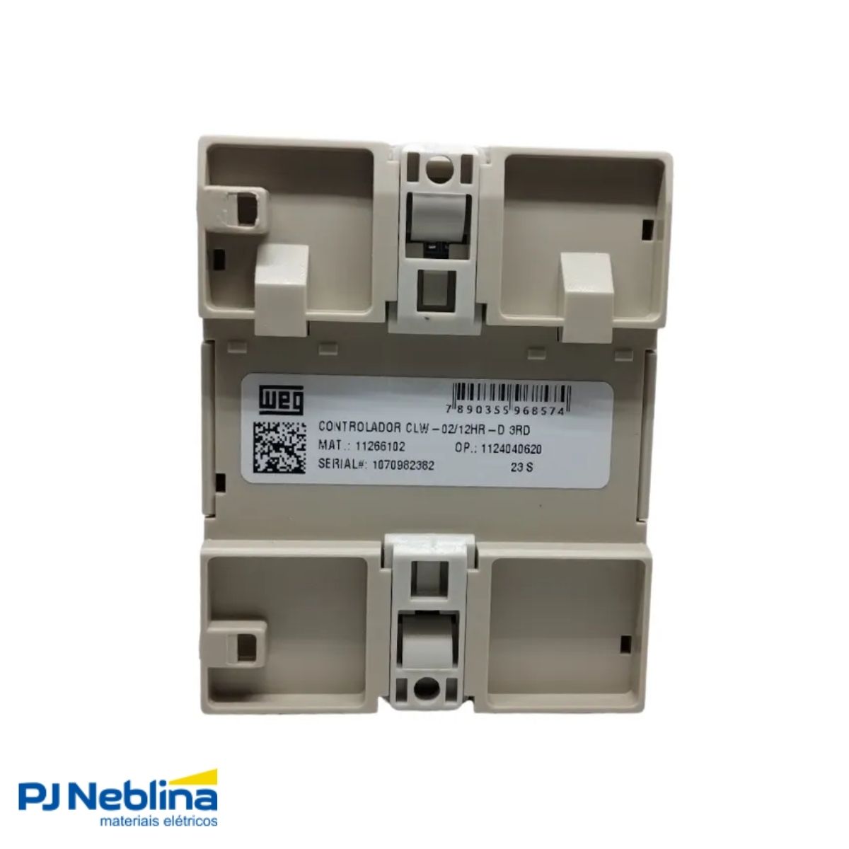 Controle Programável 24Vcc C/8 Entr.Dig. Saída Rele 4 Saídas 8A - Weg