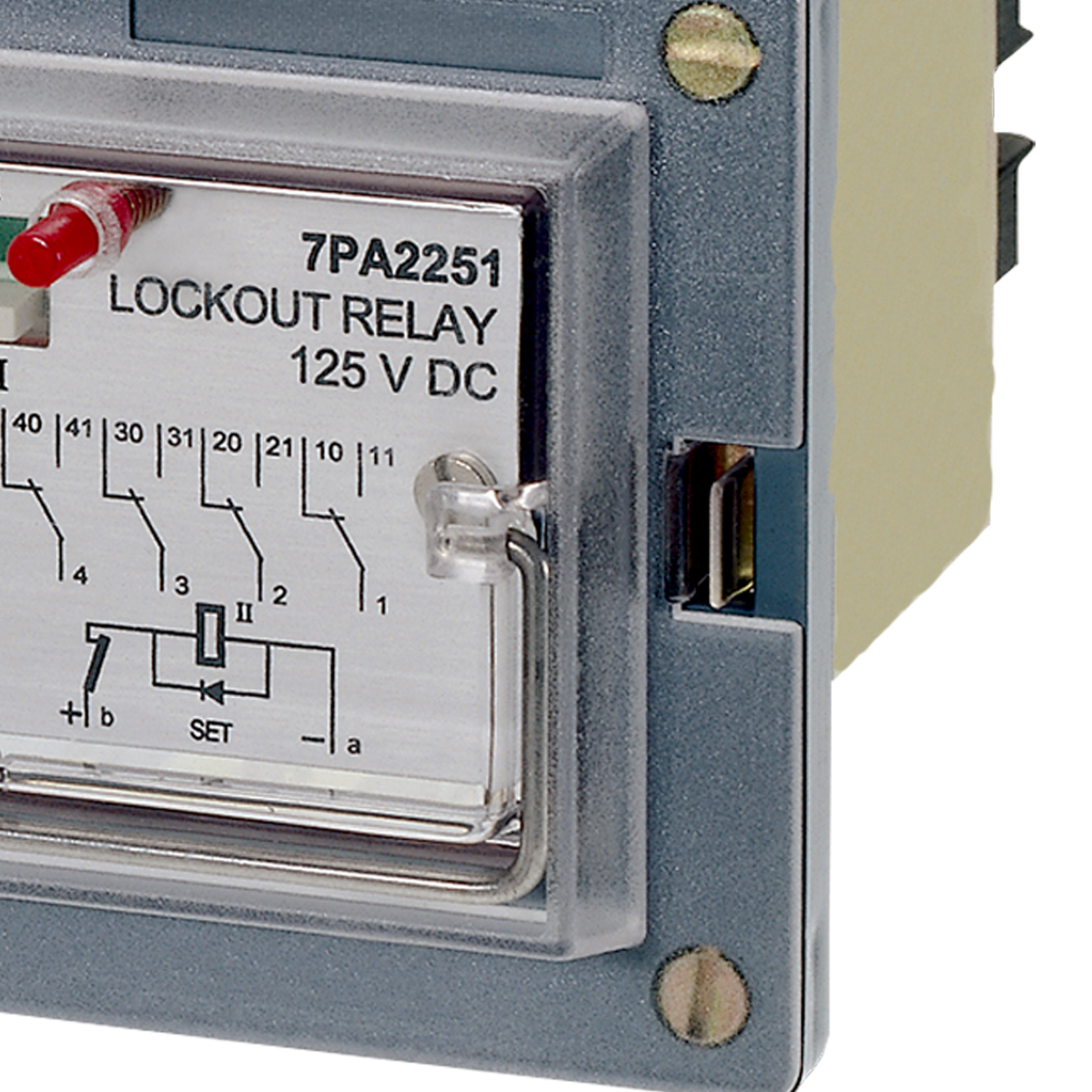 Relé Bloqueio Biestável 10A 125Vcc 8 Saídas Contatos 7PA22510 - Siemens
