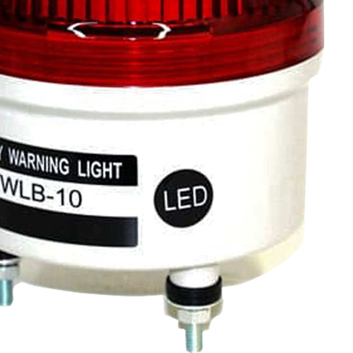 Sinaleiro Redondo Emergência Vermelho 220V Led + Buzzer Twlb 100Mm Luz Giratória - Metaltex