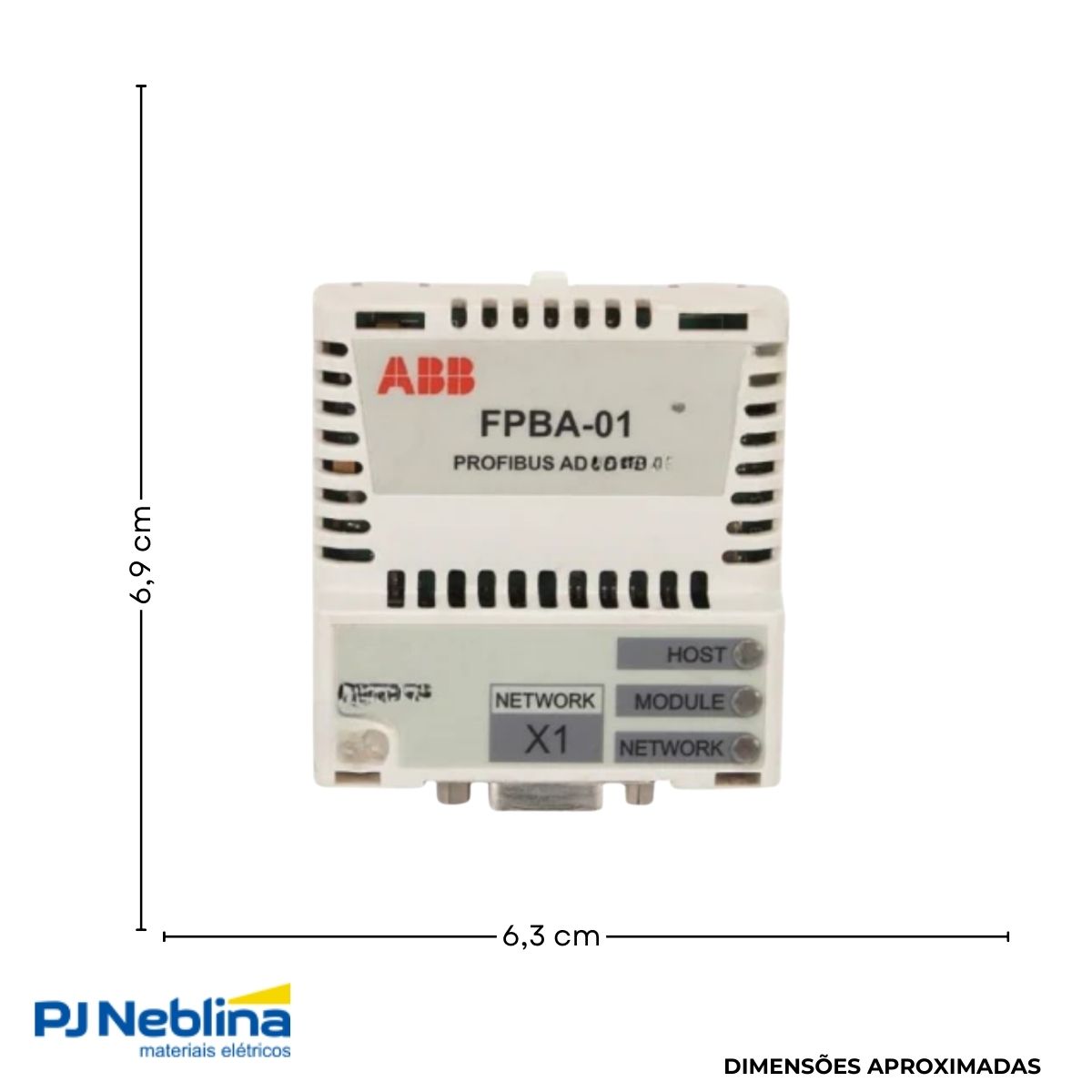 Módulo Interface Inversor Profibus - Abb