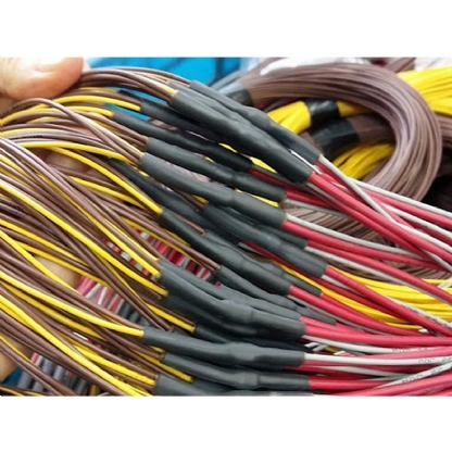 Tubo Termocontrátil Parede Fina 2,4mm 300 Metros Sem Adesivo Preto Tcn20 - Hellermann