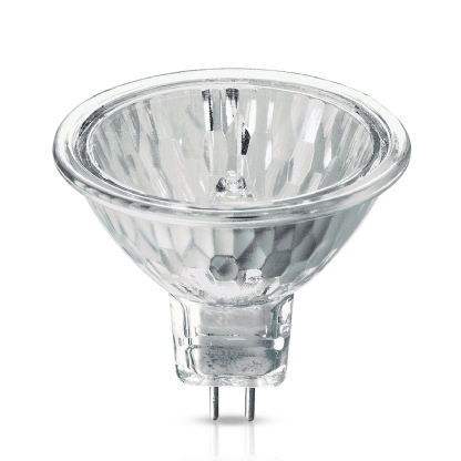 Lâmpada Halógena Dicroica Mr16 50W 12V Gu5.3 Luz Amarela 38G - Ourolux