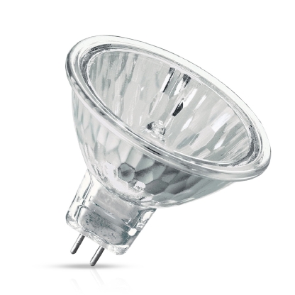 Lâmpada Halógena Dicroica Mr16 50W 12V Gu5.3 Luz Amarela 38G - Ourolux