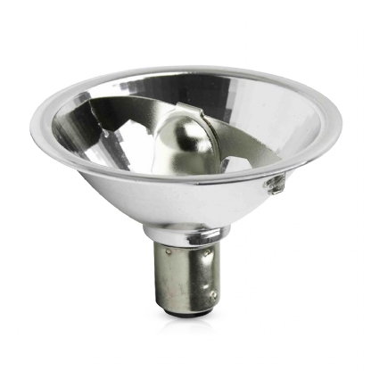 Lâmpada Halógena Ar70 50W 12V Ba15D Luz Amarela 24G Dimerizável - Ourolux