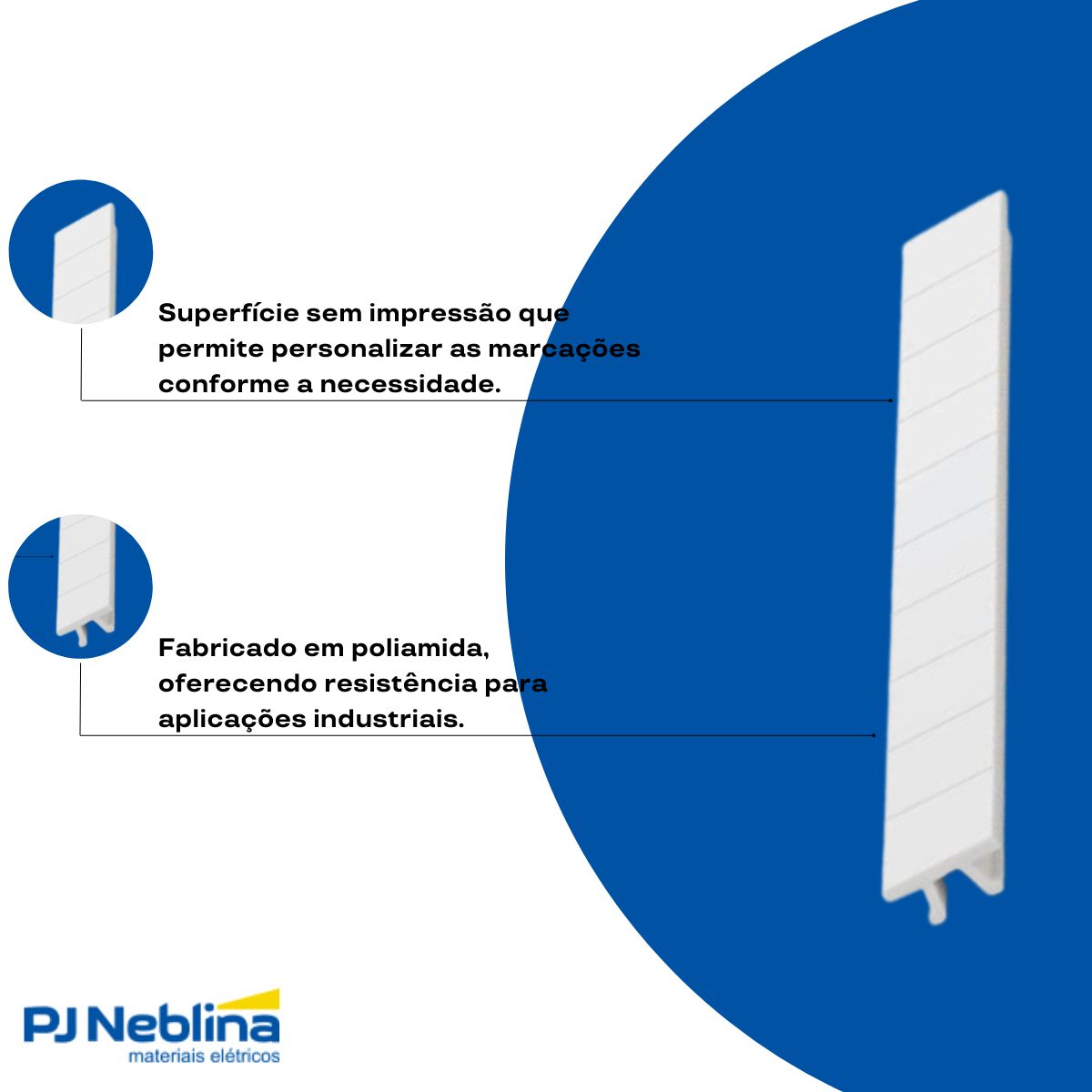 Identificador Plástico Zb8 P/ Conector - Phoenix