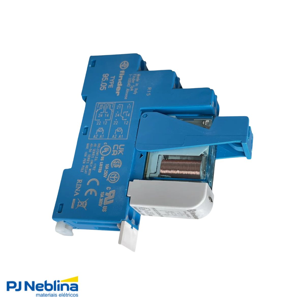 Rele Interface Acoplado 8a 24vcc 2rev (dpdt)