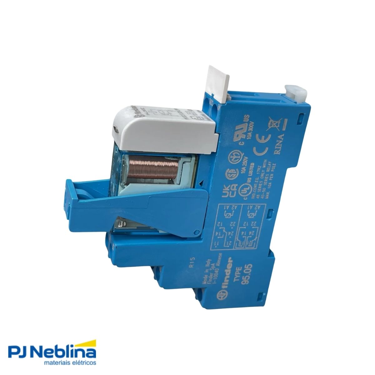 Rele Interface Acoplado 8a 24vcc 2rev (dpdt)