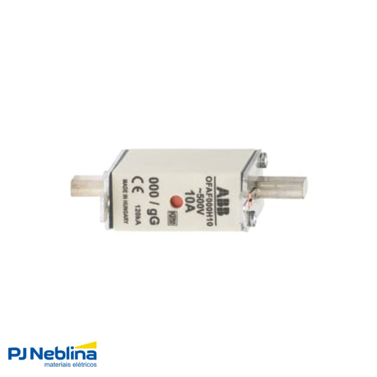 Fusível Nh Retardado Gg/Gl 63A 500V 120Ka T-000 - Abb