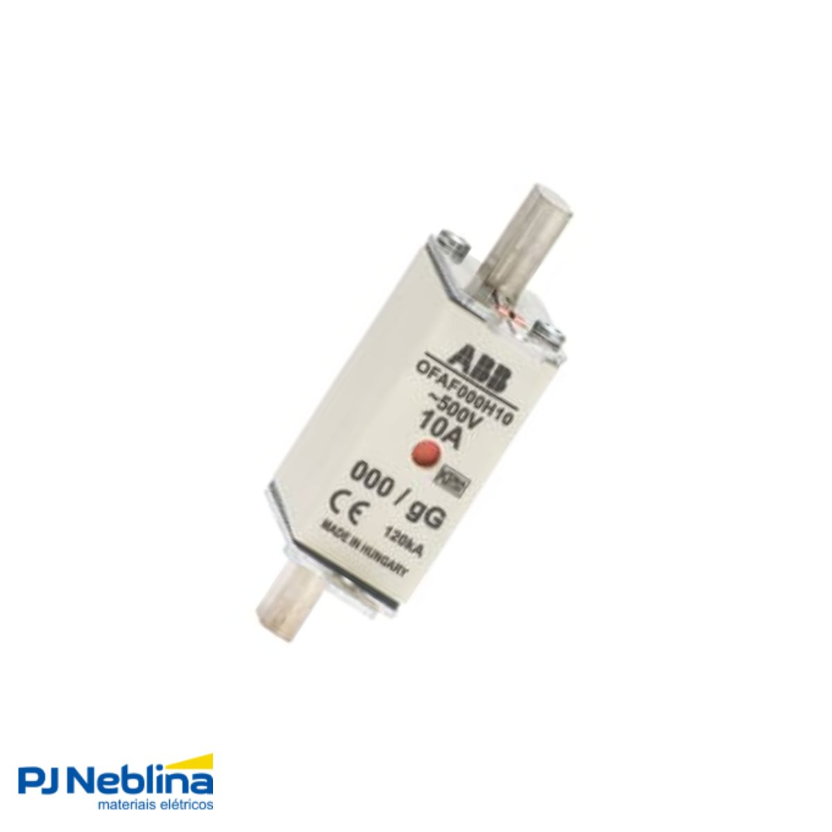 Fusível Nh Retardado Gg/Gl 63A 500V 120Ka T-000 - Abb