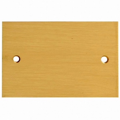 Placa Acabamento Cego Para Piso 4X2 Latão - Stamplac