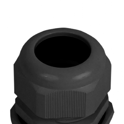 Prensa Cabo Nylon Pg09 Preto Ip67 Curta - Steck