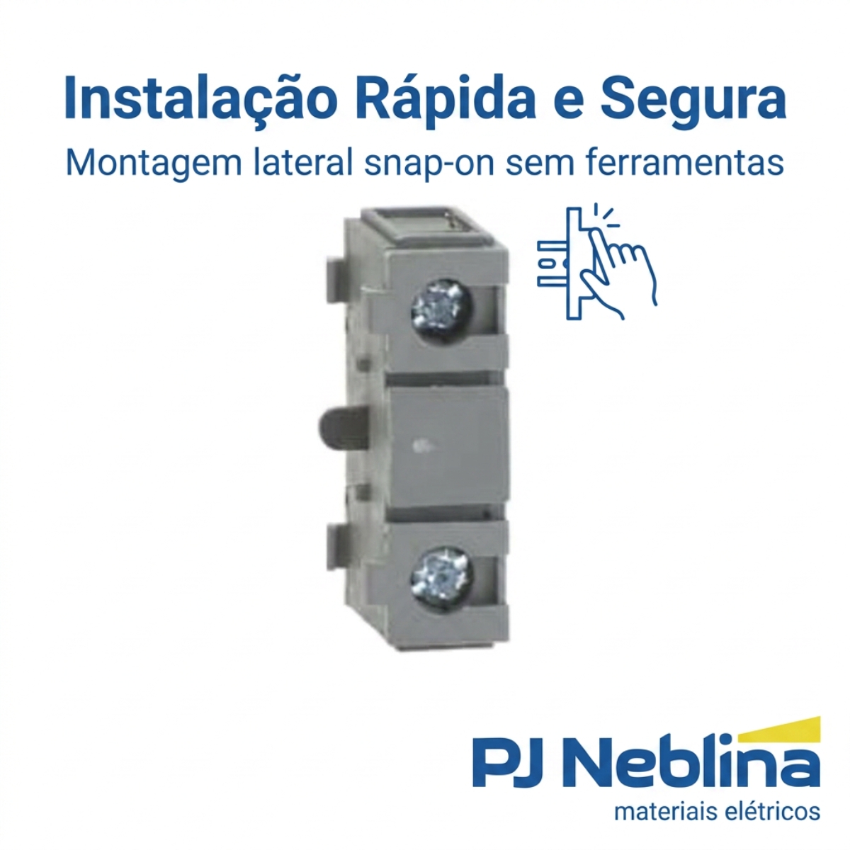 Bloco Contato Auxiliar P/Chave Seccionado Lateral Nf - Abb