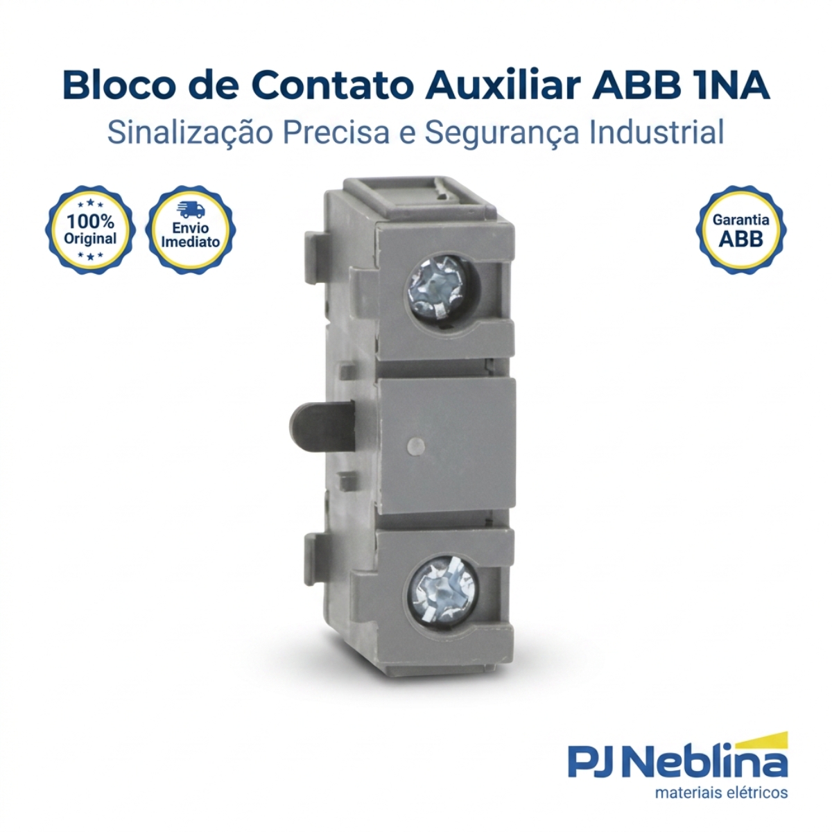 Bloco Contato Auxiliar Para Chave Seccionadora Lateral Direita 1Na - ABB