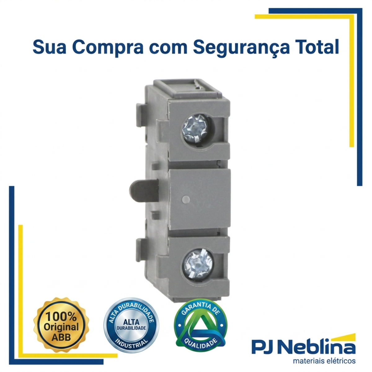 Bloco Contato Auxiliar Para Chave Seccionadora Lateral Direita 1Na - ABB