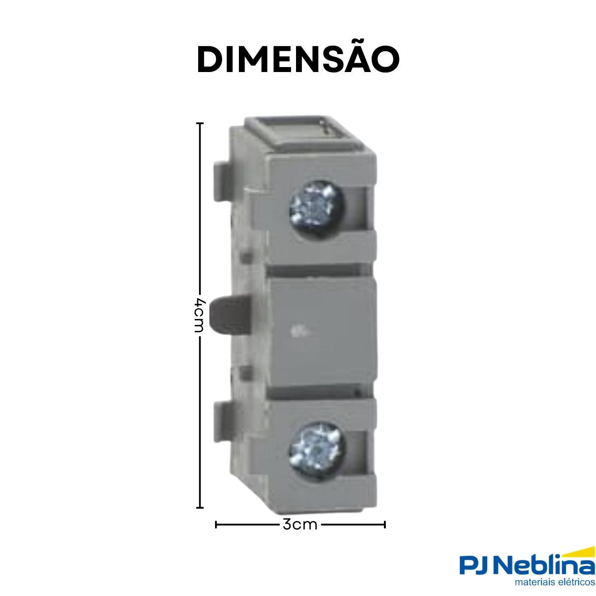 Bloco Contato Auxiliar Para Chave Seccionadora Lateral Direita 1Na - ABB
