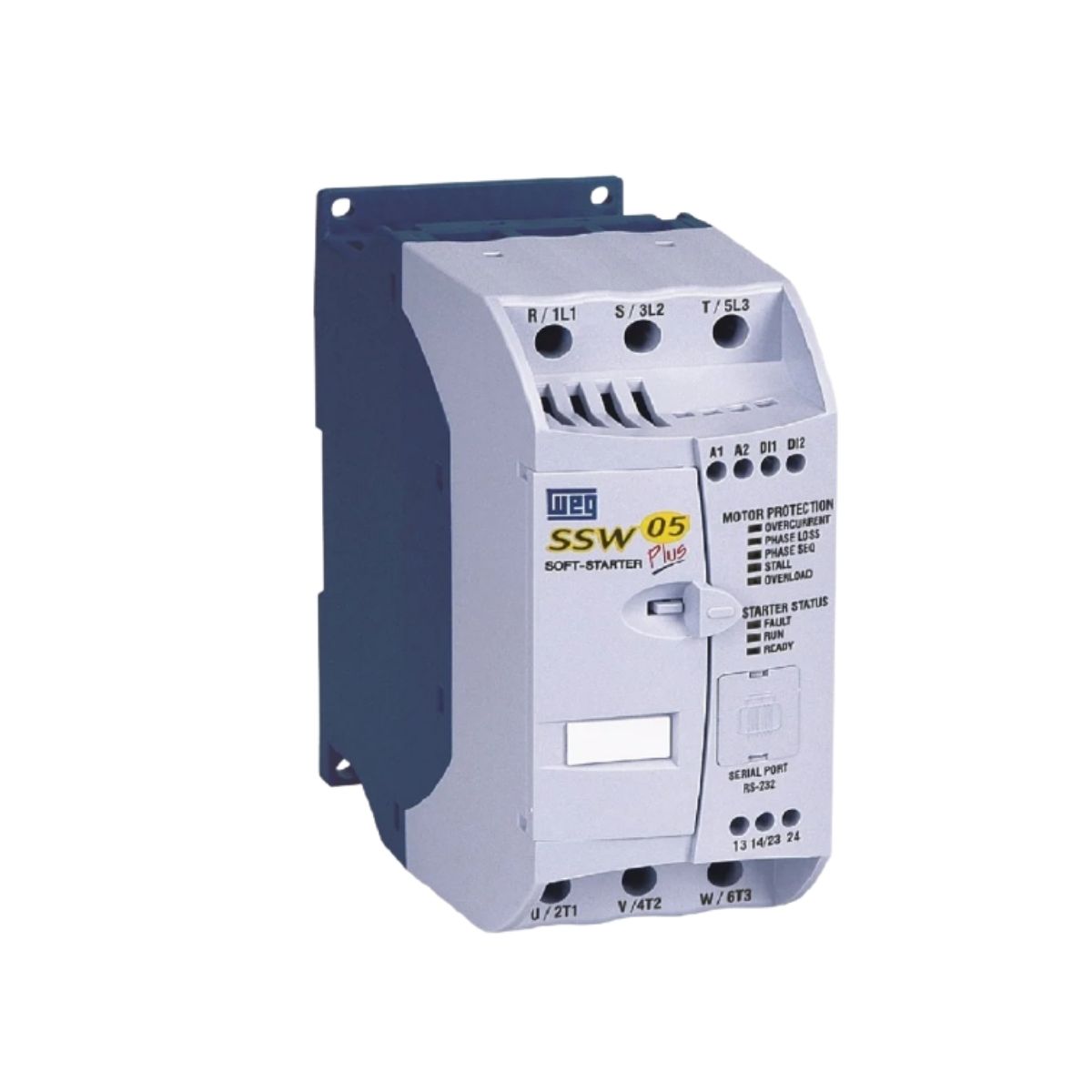 Chave Partida Softstarter Bifásico 23A 220-460V 11Kw Ip00 - Weg
