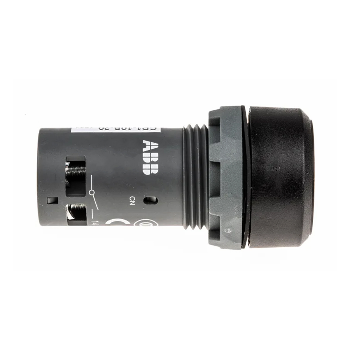 Botão Impulsão Aro Preto 1Na Preto CP110B10 - ABB