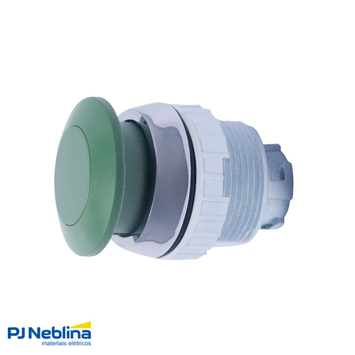 Botão Emergência Cogumelo 36 mm Pulsador 30 mm Zamak Verde 1Na+1Nf - Ace Schmersal