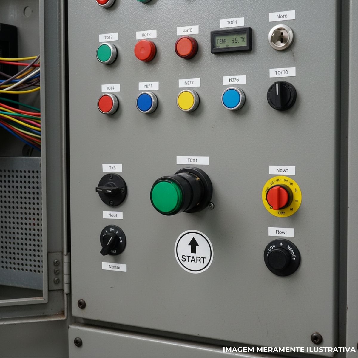 Botão Emergência Cogumelo 36 mm Pulsador 30 mm Zamak Verde 1Na+1Nf - Ace Schmersal