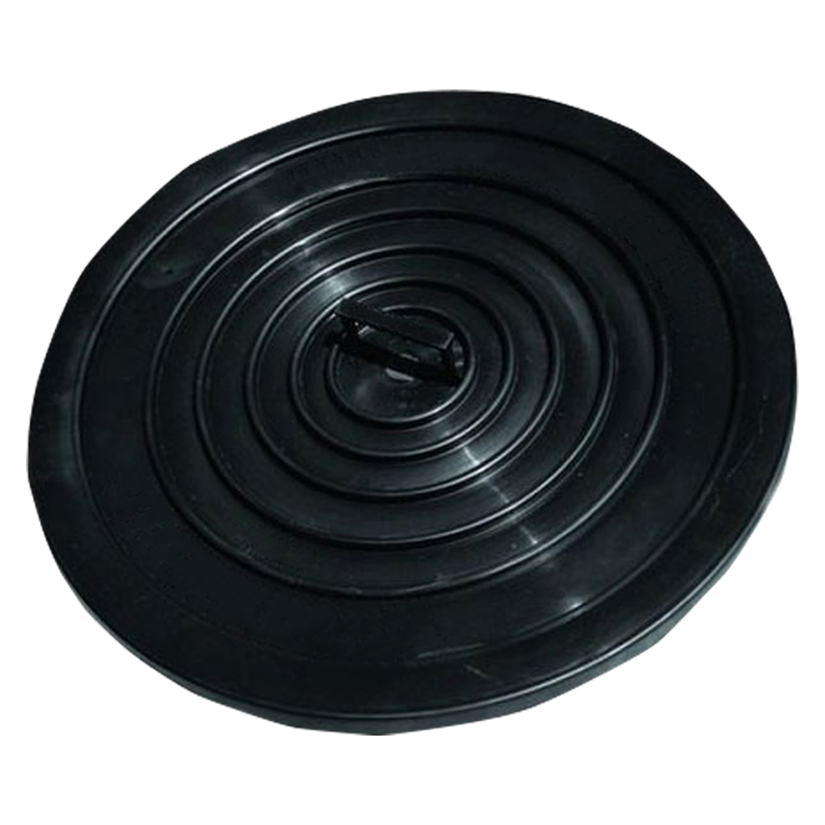 Tampa Para Caixa Inspeção Terra 250Mm Ferro Fundido Simples Preto Para Aterramento - Paratec